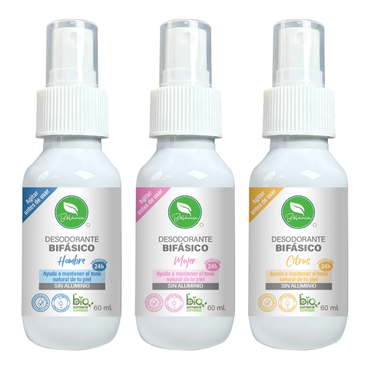 DESODORANTES BIFASICO- PACK-3