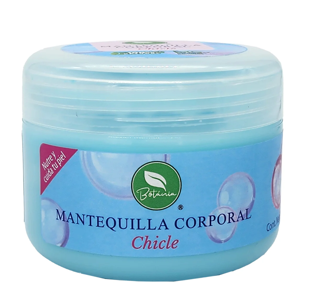 Mantequilla corporal           chicle